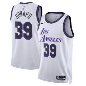 Dres Los Angeles Lakers 22 Dwight Howard 39 Nike 2022-23 City Edition Bijela Swingman